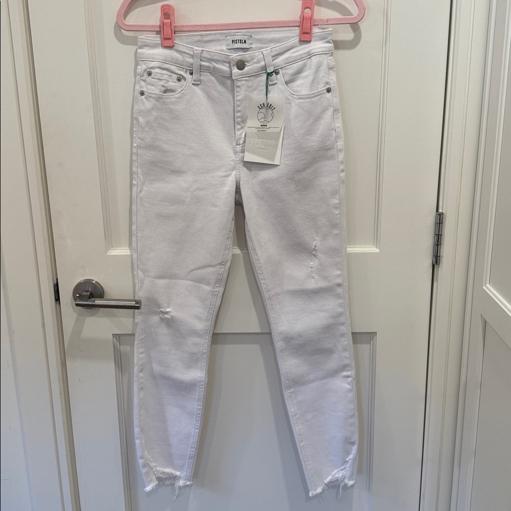 PISTOLA Audrey Crop Mid Rise Skinny Crop Women’s Jeans Size 27 NWT